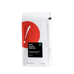 Brazil Cerrado Highlands  Fairtrade Dark Roast 12 oz